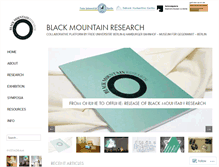 Tablet Screenshot of black-mountain-research.com